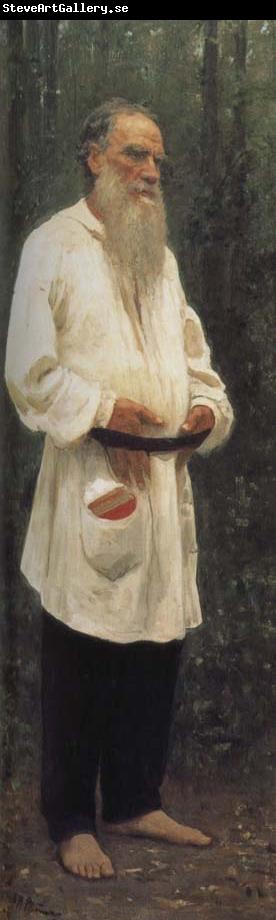 Ilia Efimovich Repin Tolstoy